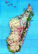 Большая карта Мадагаскара